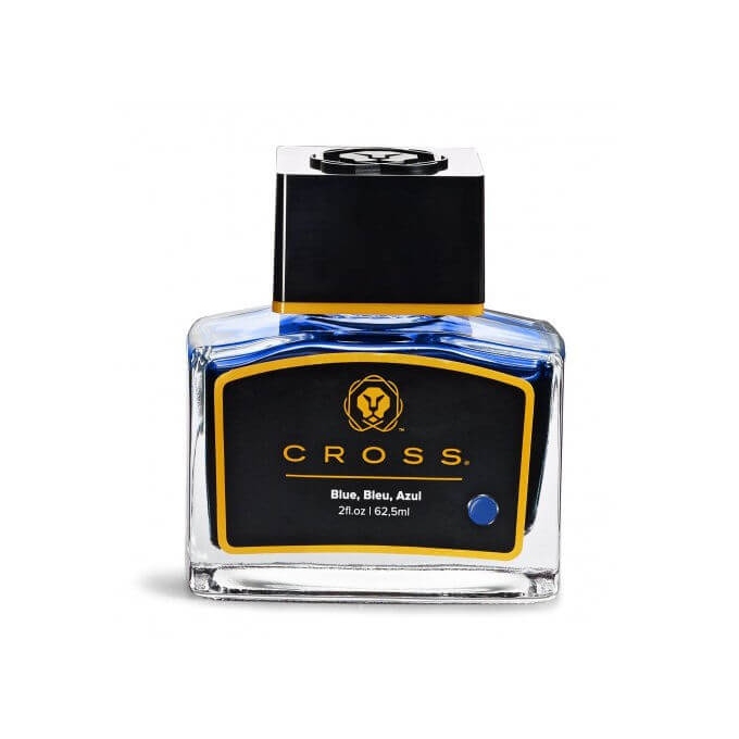 Cross Blue, modrý lahvičkový inkoust
