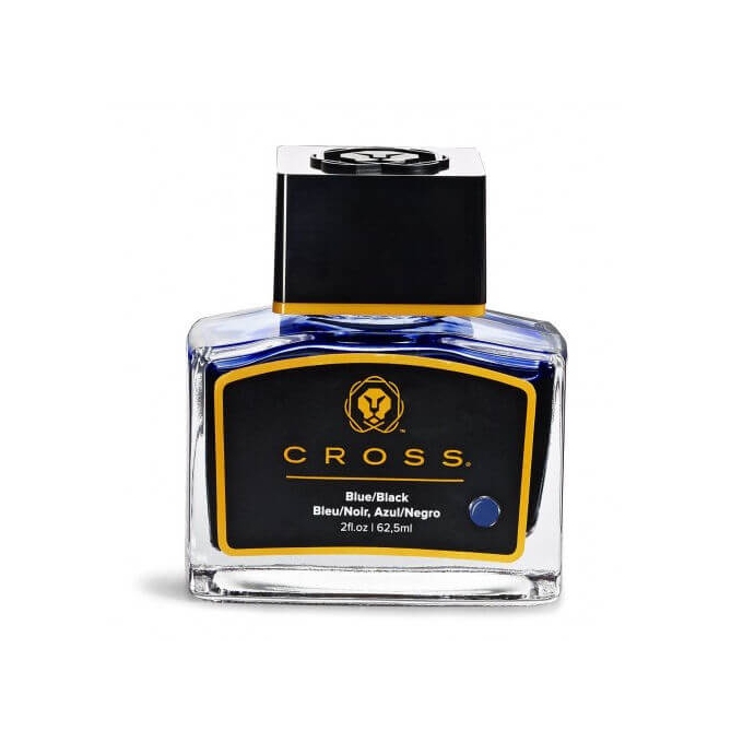 Cross Blue-Black, modročerný lahvičkový inkoust