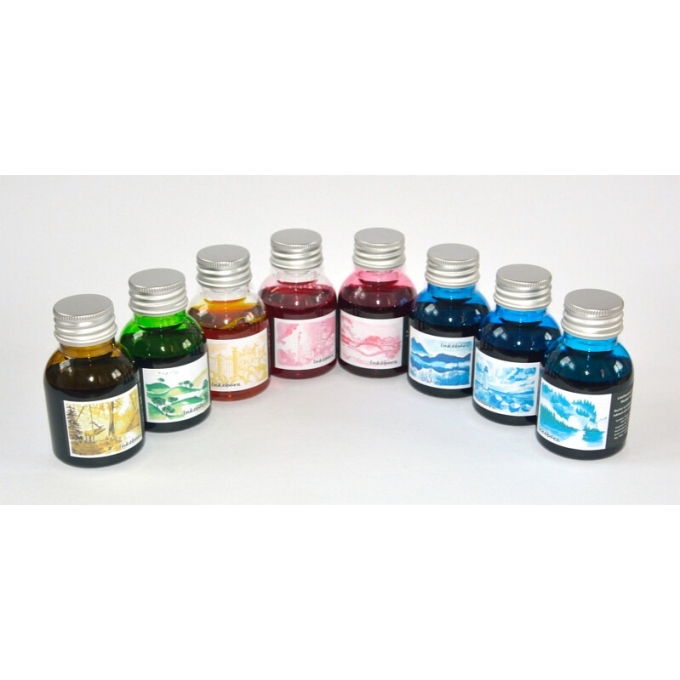 Inkebara LE Modrá mořská lahvičkový inkoust 60 ml
