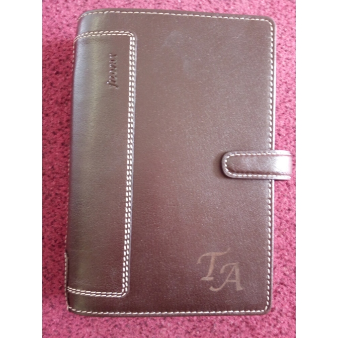 Diář Filofax Holborn kapesní hnědý