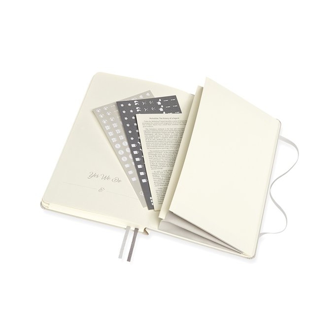 Svatební plánovač Moleskine Passion A5 bílý