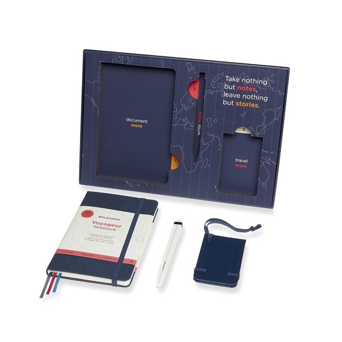 Moleskine Voyageur, dárková cestovní sada