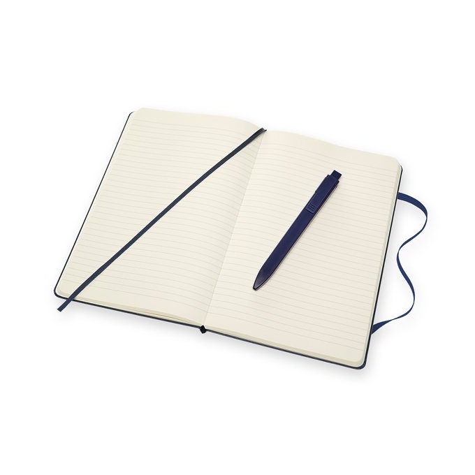 Zápisník Moleskine A5 modrý s GoPen, dárková sada