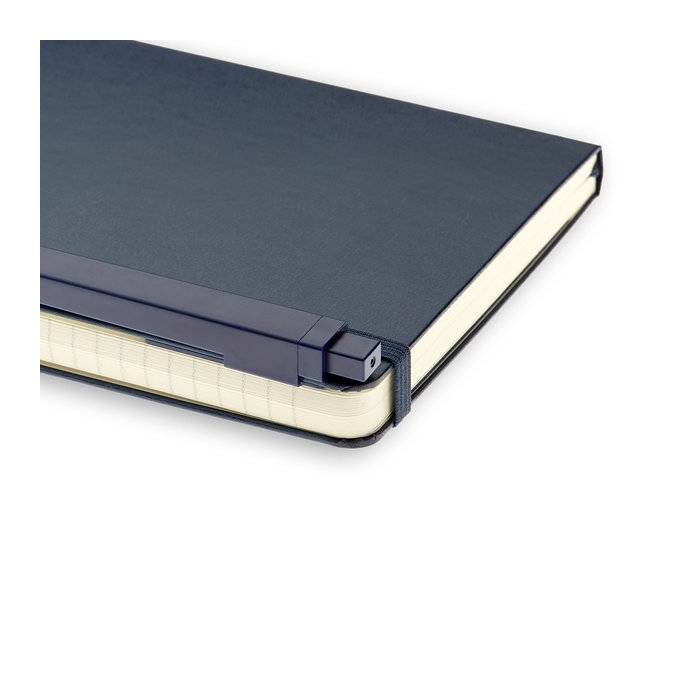 Zápisník Moleskine A5 modrý s GoPen, dárková sada