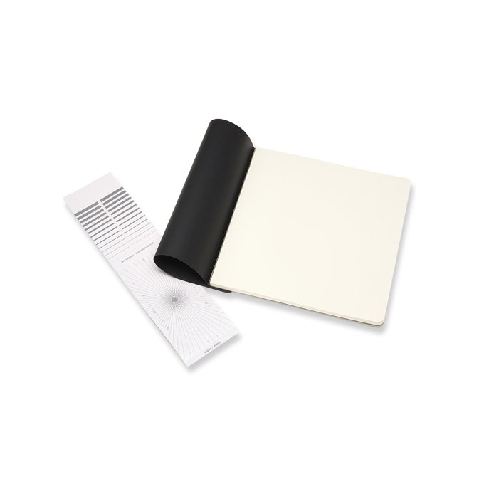 Skicář Moleskine SketchPad Square čtverec černý