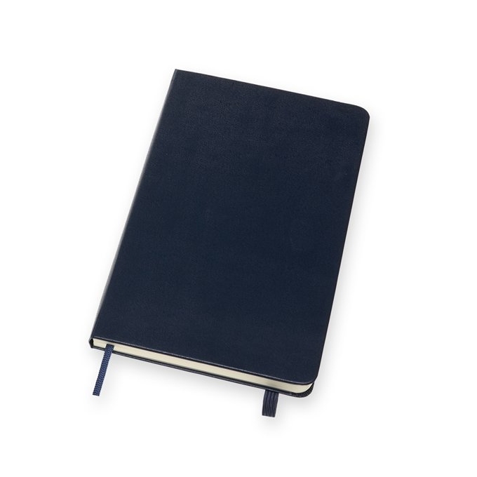 Skicář Moleskine M modrý tvrdé desky