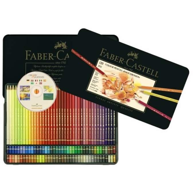 Faber Castell Polychromos pastelky 120 ks