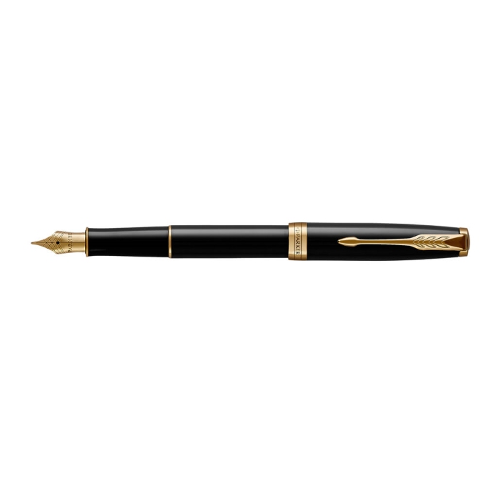 Parker Royal Sonnet Black GT dárková sada plnicího a kuličkového pera