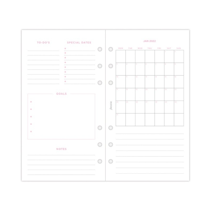 Filofax kompletní náplň Osobní - Confetti edice 2023