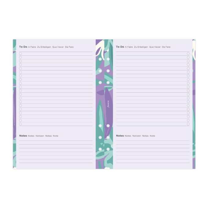Filofax kompletní náplň A5 - Floral edice 2023