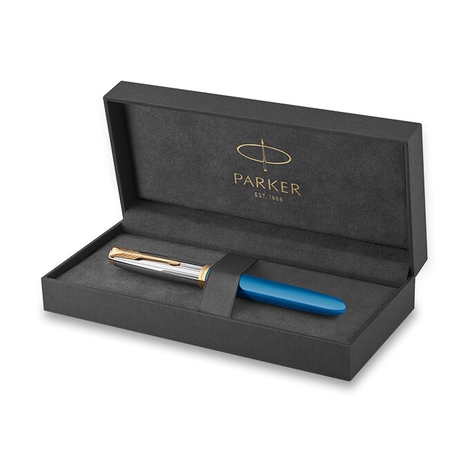 Parker 51 Premium Turquoise GT plnicí pero
