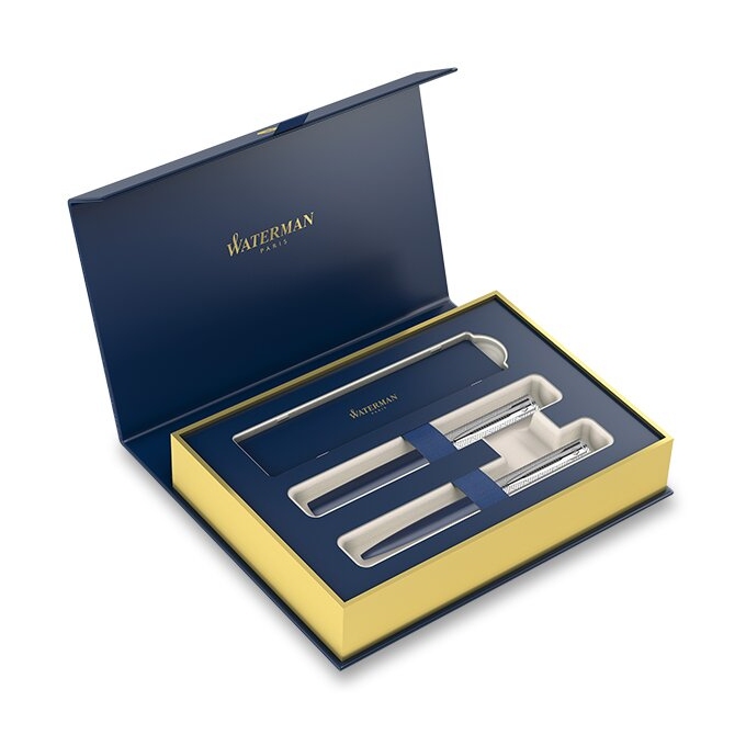 Waterman Allure DeLuxe Blue, dárková sada