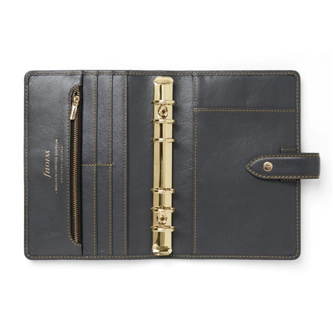 Diář Filofax Malden Charcoal SE osobní
