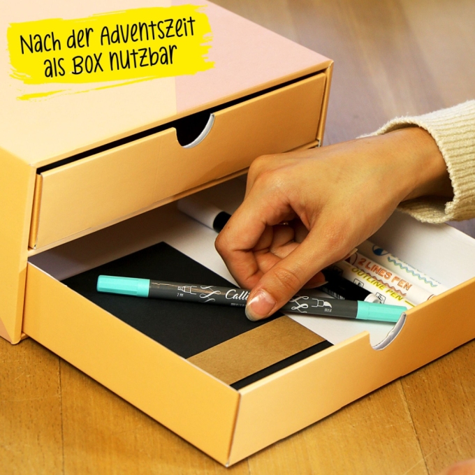 Online Lettering adventní kalendář