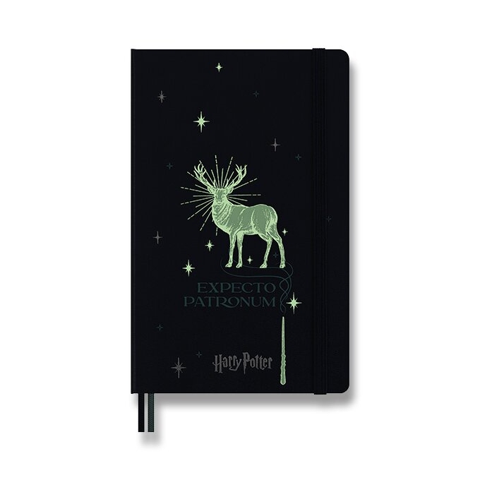 Moleskine Harry Potter Expecto Patronum linkovaný zápisník
