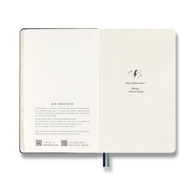 Moleskine Harry Potter Expecto Patronum linkovaný zápisník