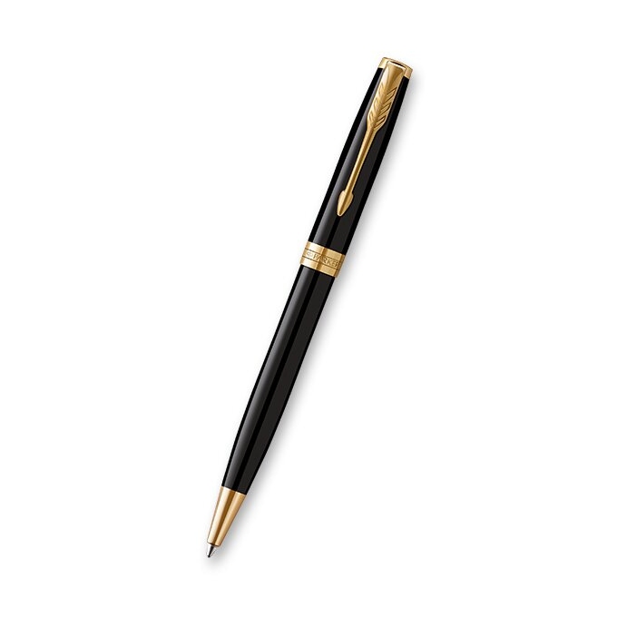 Parker Royal Sonnet Black GT, sada kuličkového pera a zápisníku