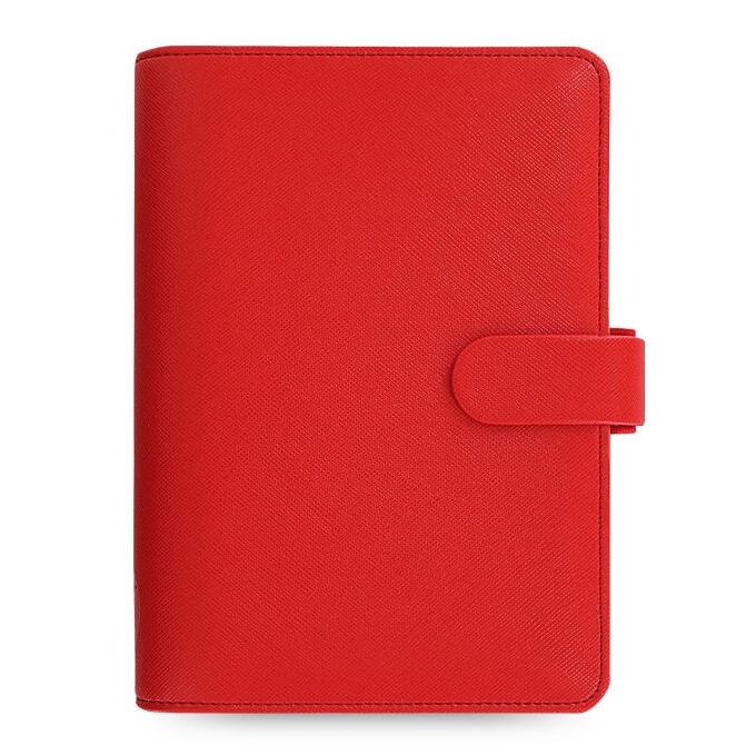 Diář Filofax Saffiano osobní červený