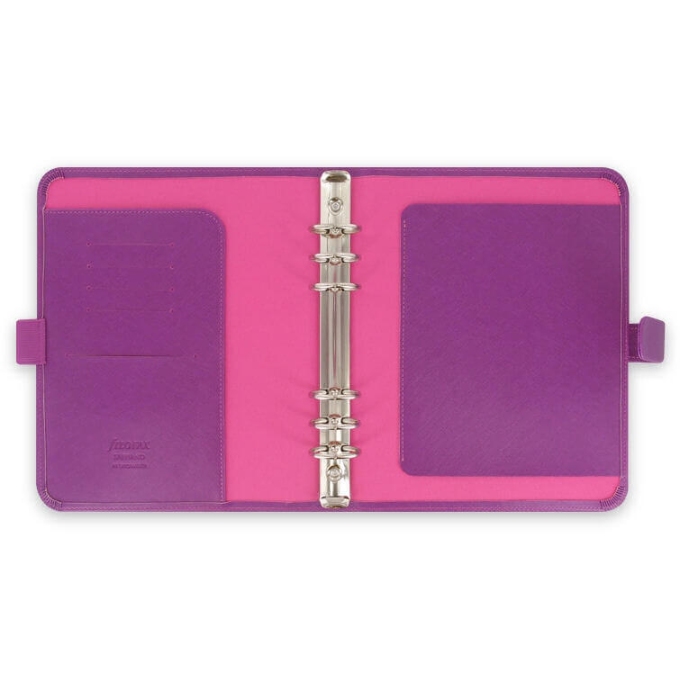 Diář Filofax Saffiano A5 malinový