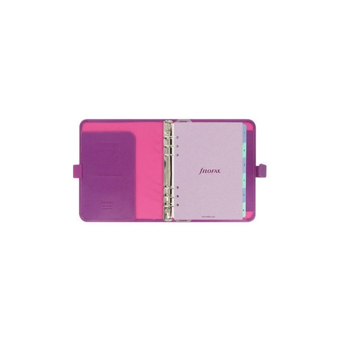 Diář Filofax Saffiano A5 malinový