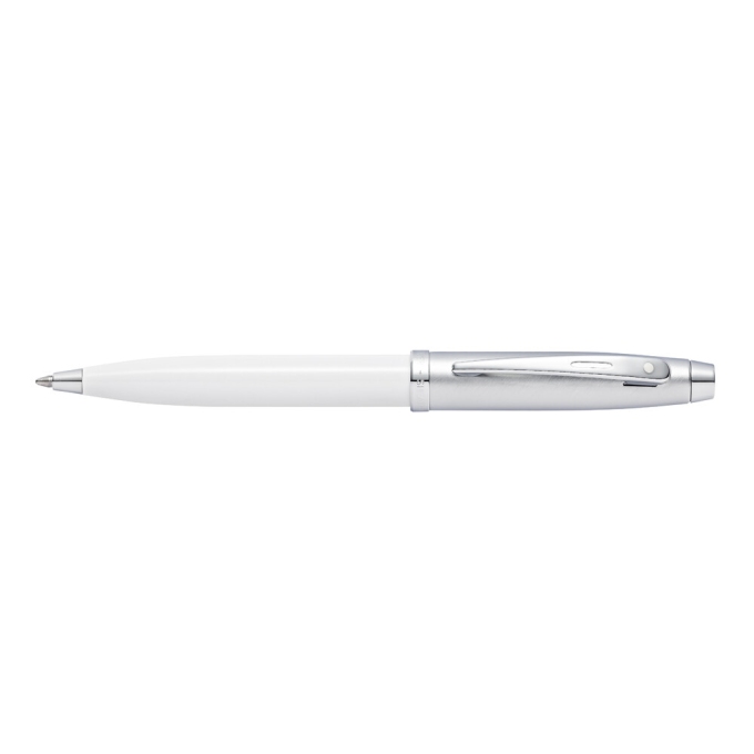 Sheaffer Gift Collection 100 Brushed Chrome-White CT, kuličkové pero