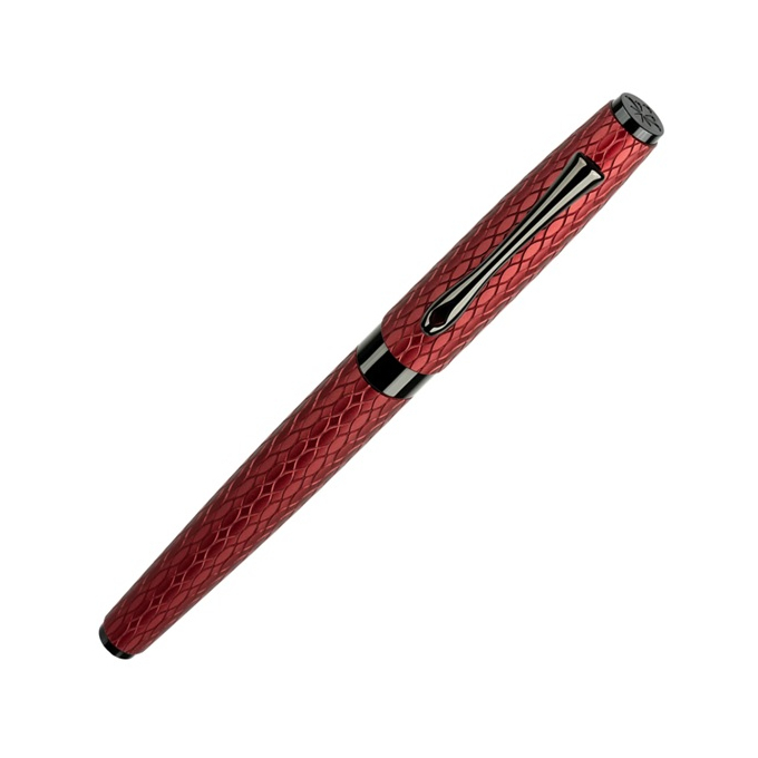 Diplomat Cobra Guilloche Bordeaux keramické pero