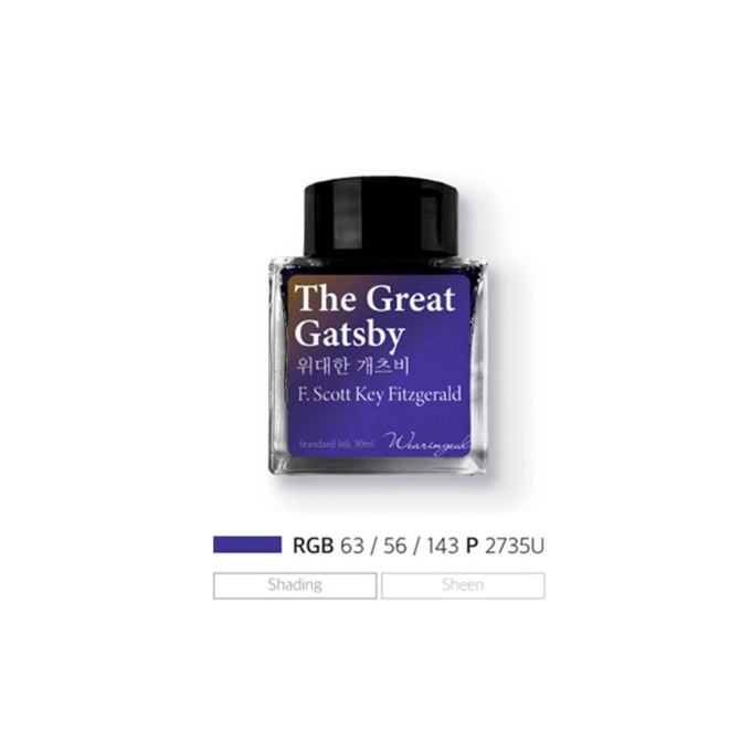 Wearingeul The Great Gatsby lahvičkový inkoust 30 ml