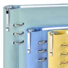 Filofax Clipbook Pastel Blue gumovací kuličkové pero