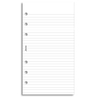 Filofax poznámkový blok linkovaný, bílý - Osobní
