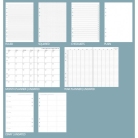 Filofax Clipbook A5 Pastels Vista Blue
