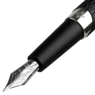 Diplomat Cobra Guilloche Black plnicí pero