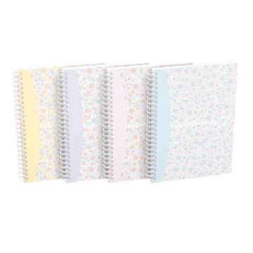 Oxford A5 linkovaný zápisník - Floral