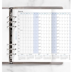 Filofax horizontální kalendář 2023 plánovací AJ - A5