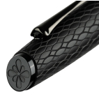 Diplomat Cobra Guilloche Black plnicí pero