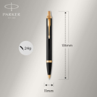 Parker I.M. Black GT kuličkové pero