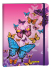 Online Butterfly Bullet Journal tečkovaný zápisník A5